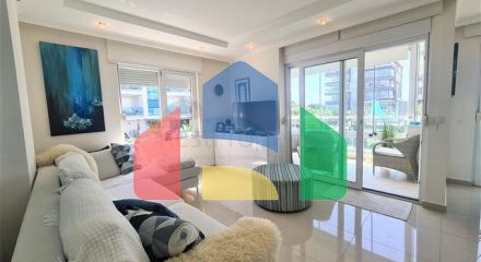 A 2+1 apartment in the Kestel area, just 50 m from the sea