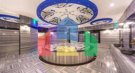Дуплекс 4 + 1 в сучасному комплексі в районі Кестель
