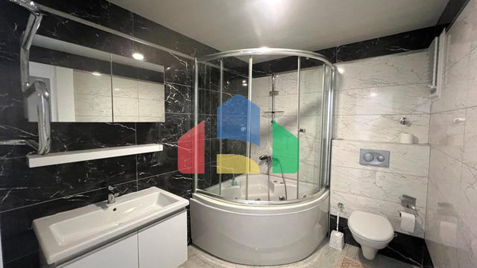 Дуплекс 4+1 в современном комплексе в районе Кестель