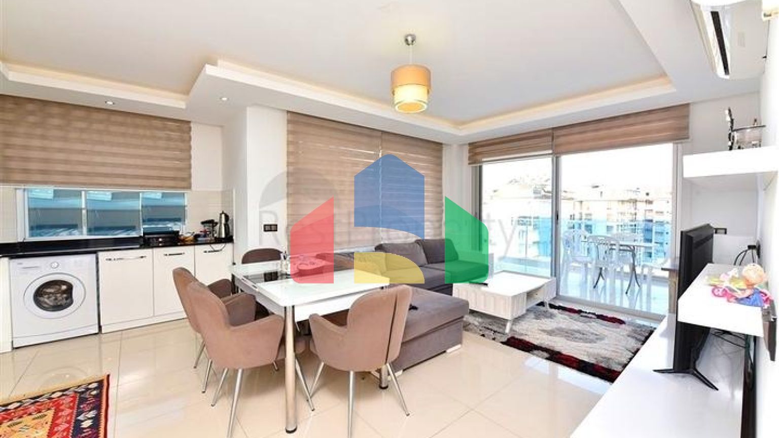 Великі апартаменти 1 + 1 в сучасному комплексі в районі Кестель