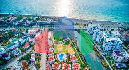 Пентхаус 4+1 на берегу реки в районе Кестель