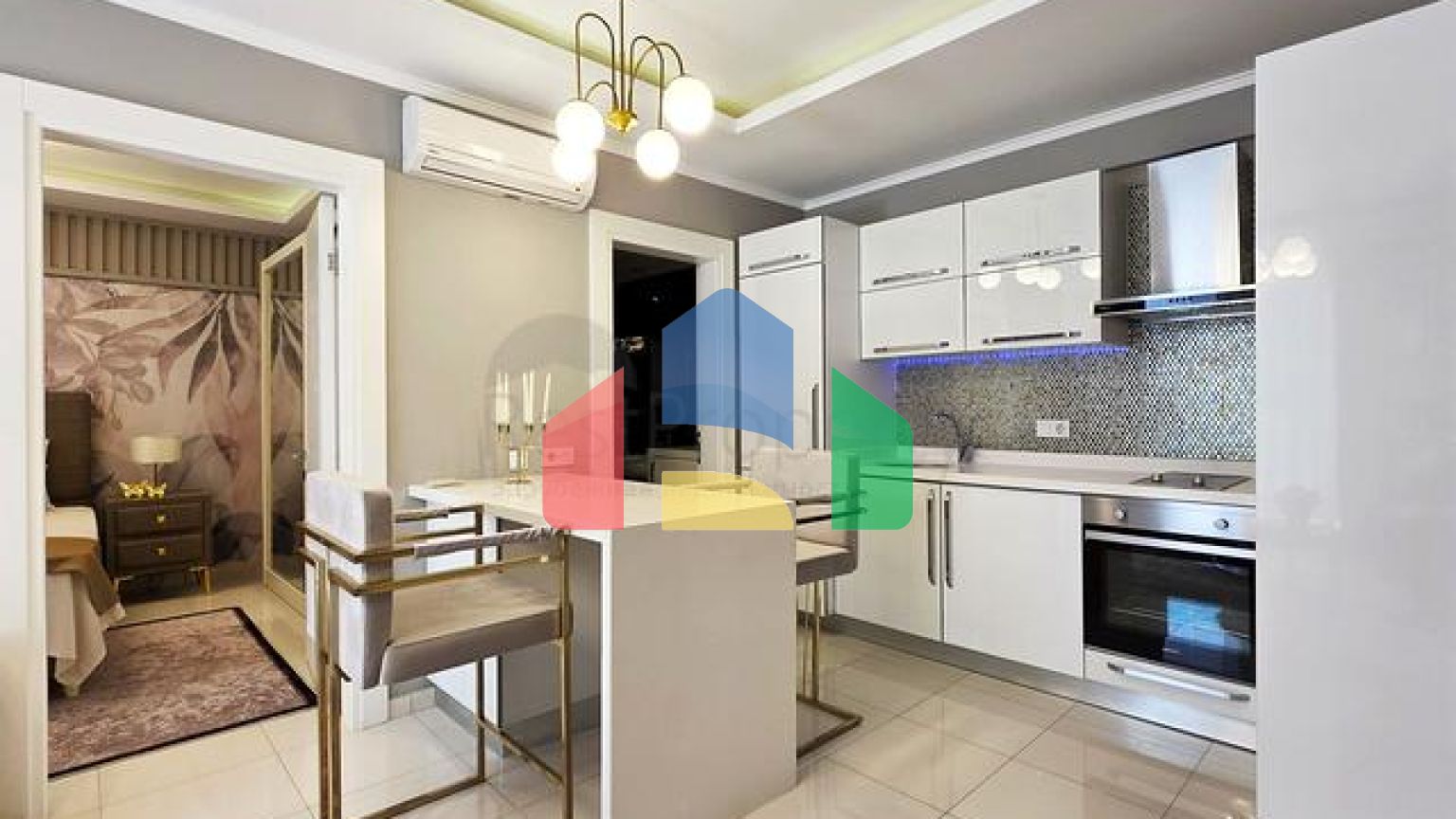 Апартаменти на першій береговій лінії 1 + 1