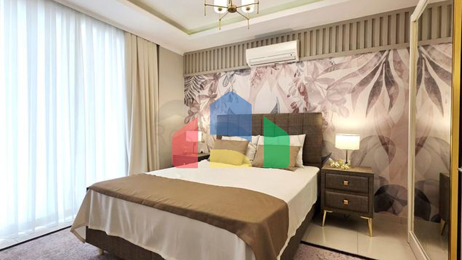 Апартаменти на першій береговій лінії 1 + 1