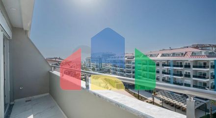 Пентхаус 2 + 1 в районі Кестель всього в 350 м від моря