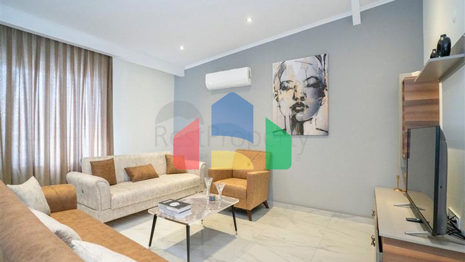 Пентхаус 2+1 в районе Кестель всего в 350 м от моря