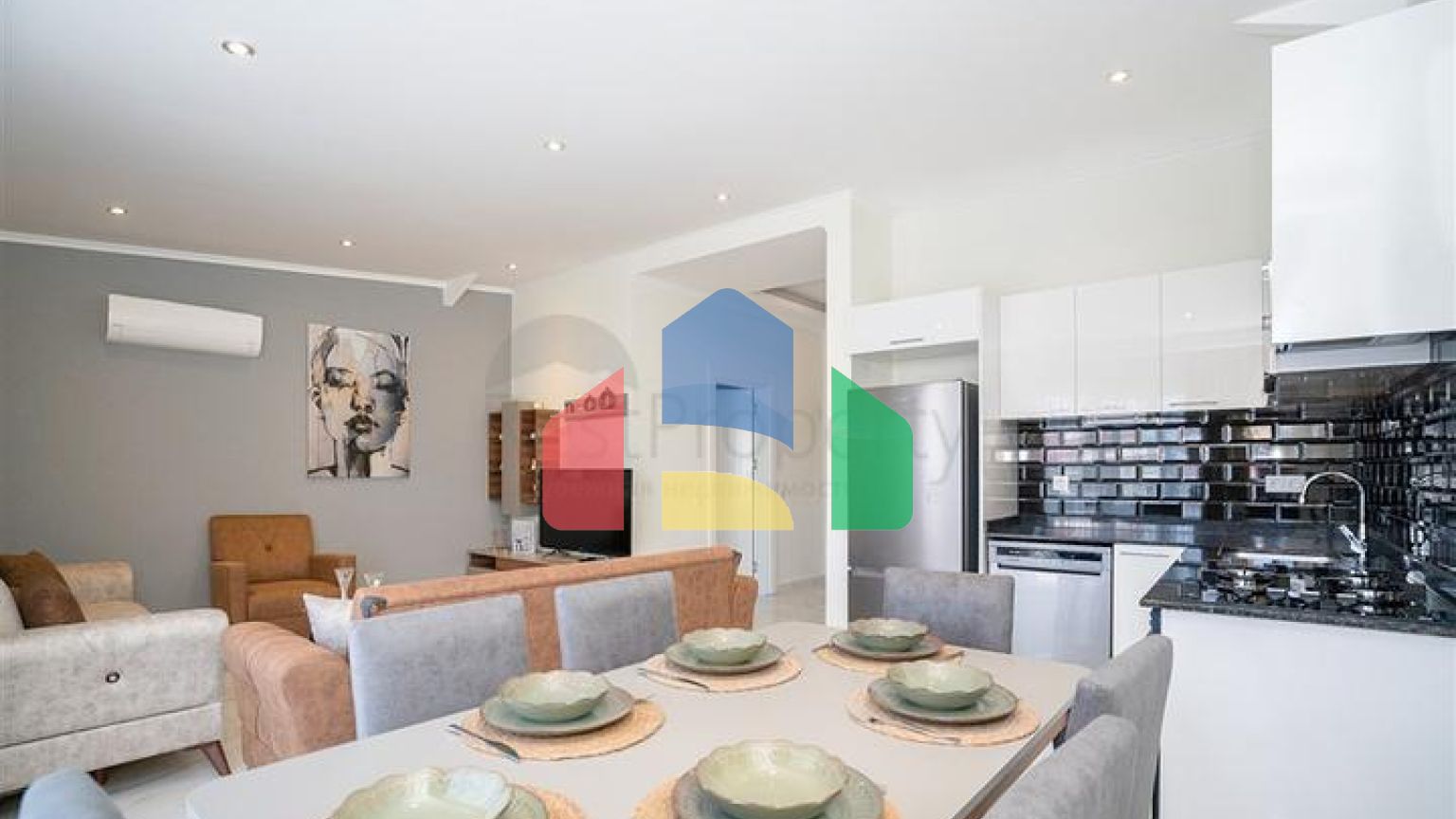 Пентхаус 2+1 в районе Кестель всего в 350 м от моря