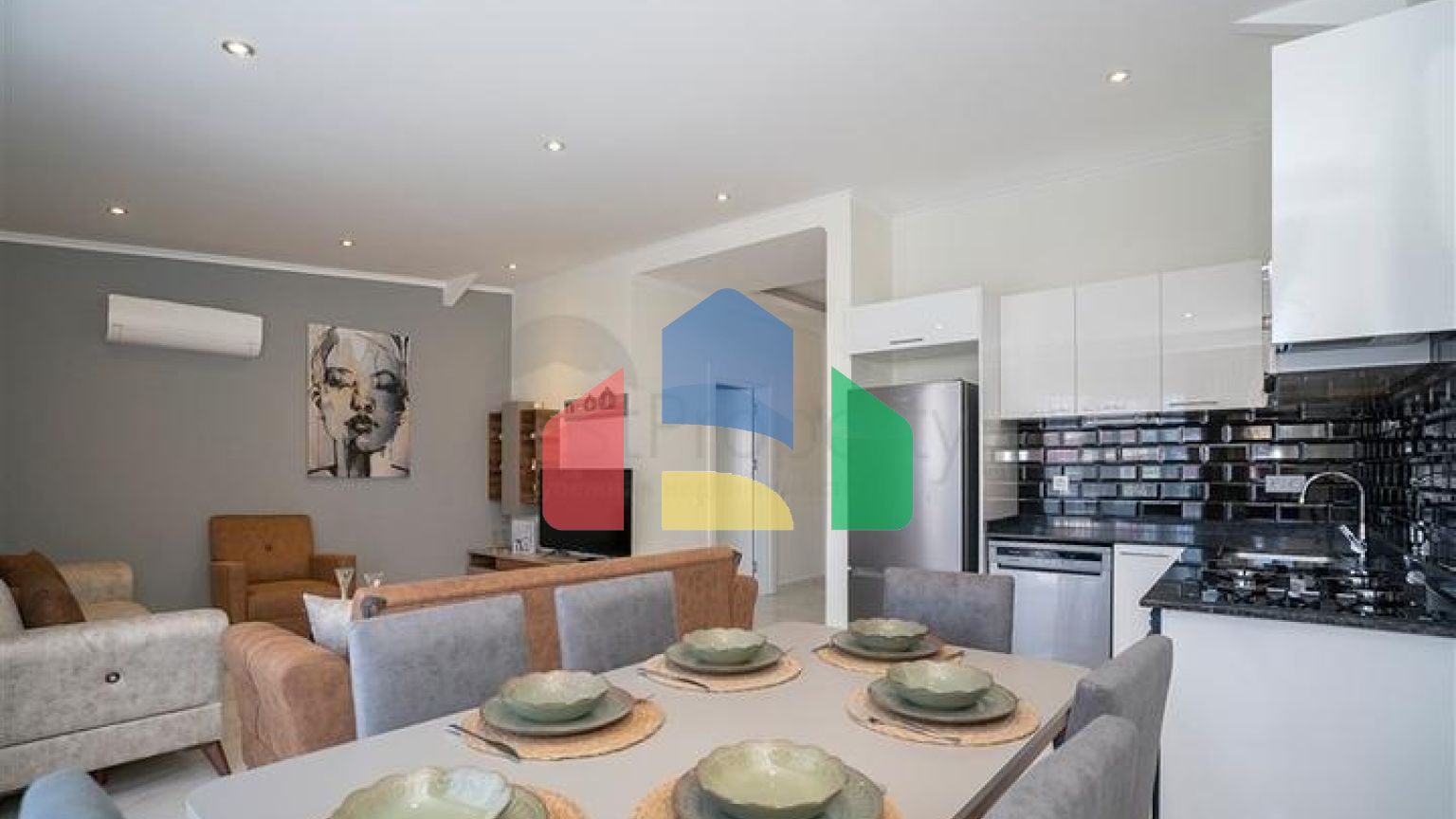 Пентхаус 2+1 в районе Кестель всего в 350 м от моря