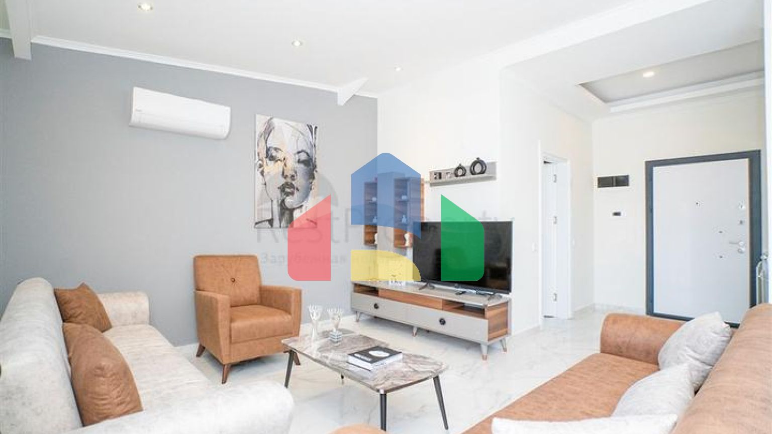 Пентхаус 2+1 в районе Кестель всего в 350 м от моря