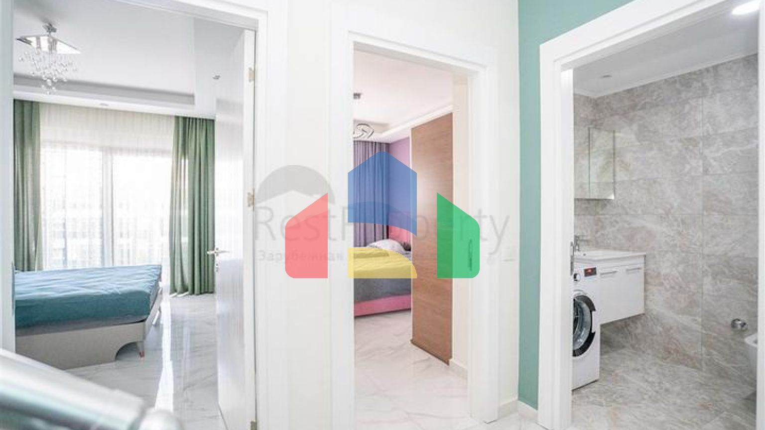 Пентхаус 2+1 в районе Кестель всего в 350 м от моря