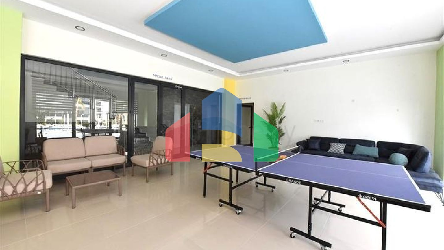 Пентхаус 2+1 в районе Кестель всего в 350 м от моря