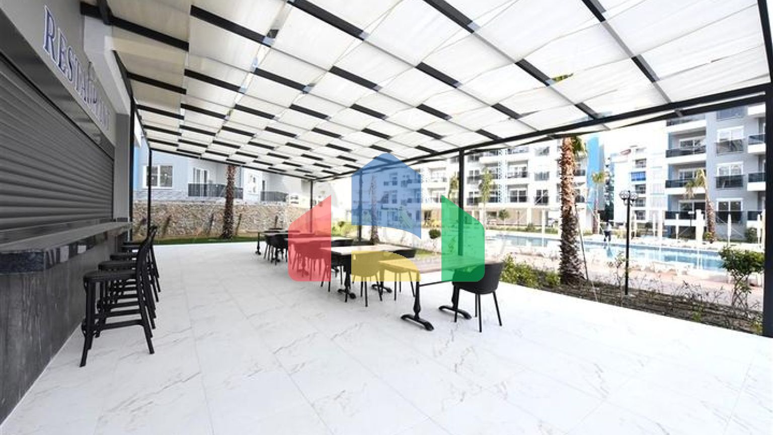 Пентхаус 2+1 в районе Кестель всего в 350 м от моря