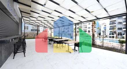 Пентхаус 2+1 в районе Кестель всего в 350 м от моря