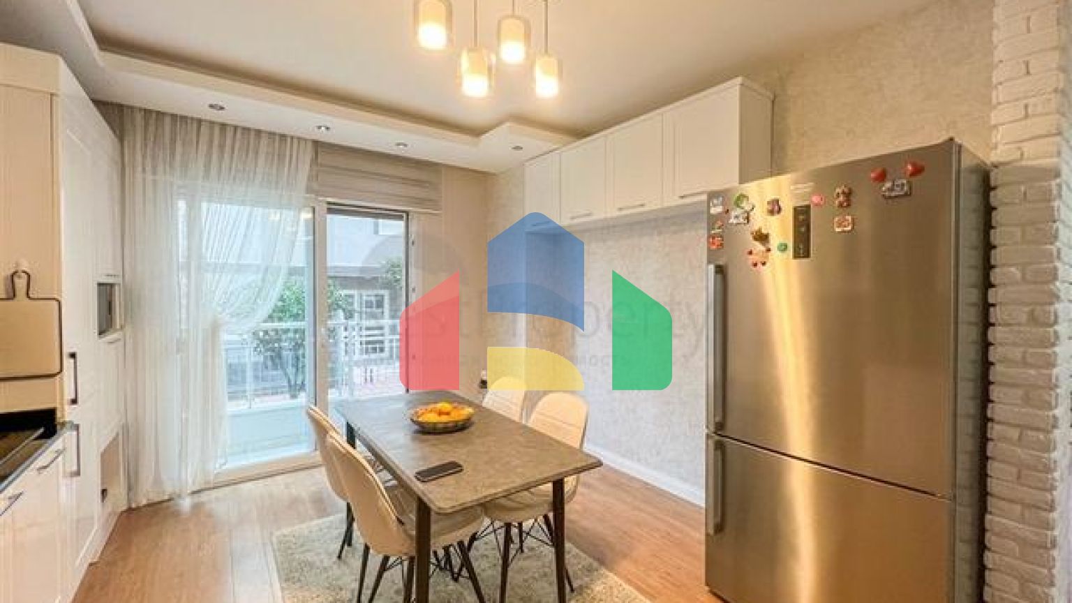 Уютный садовый дуплекс 2+1 для большой семьи