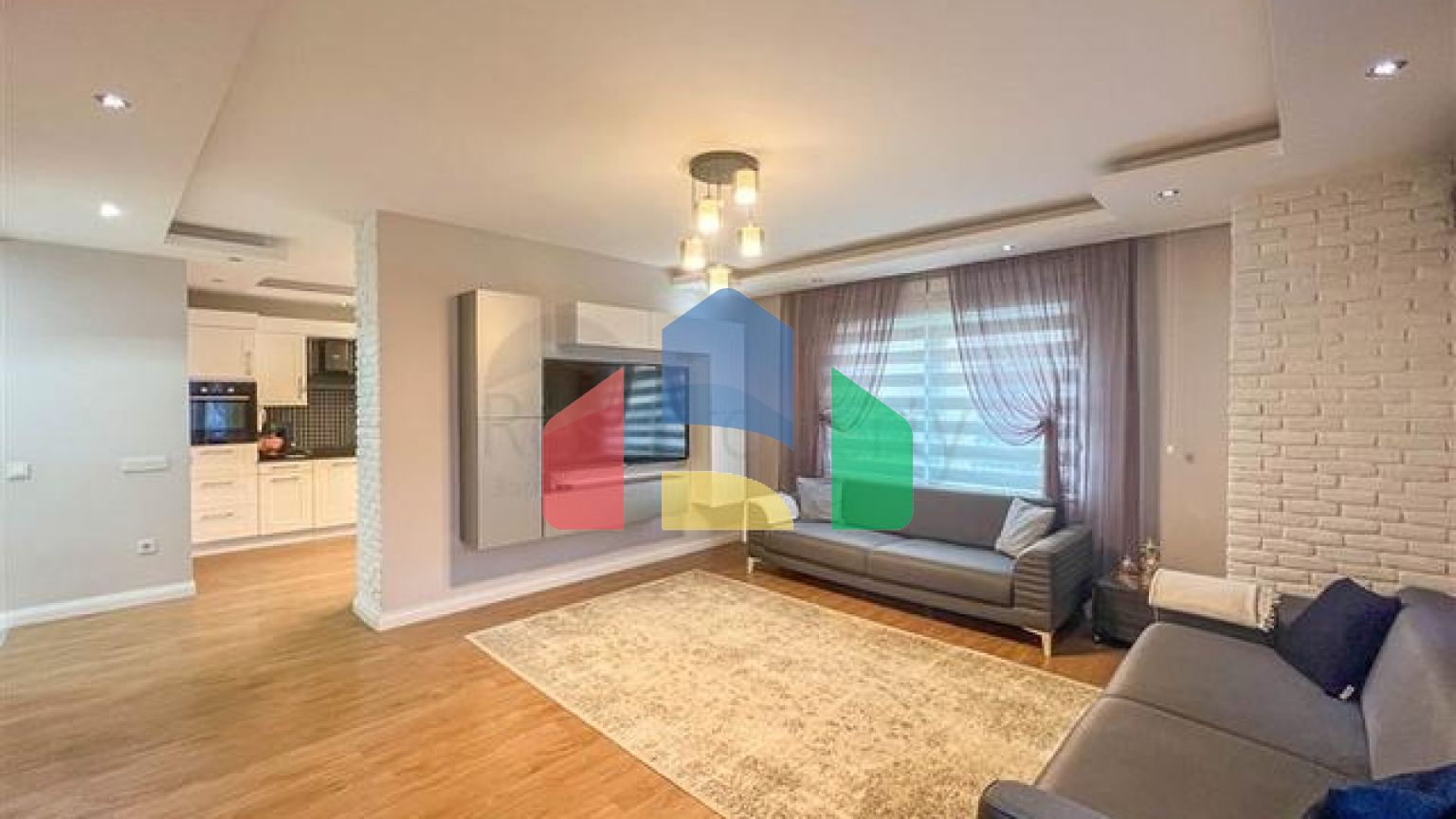 Уютный садовый дуплекс 2+1 для большой семьи