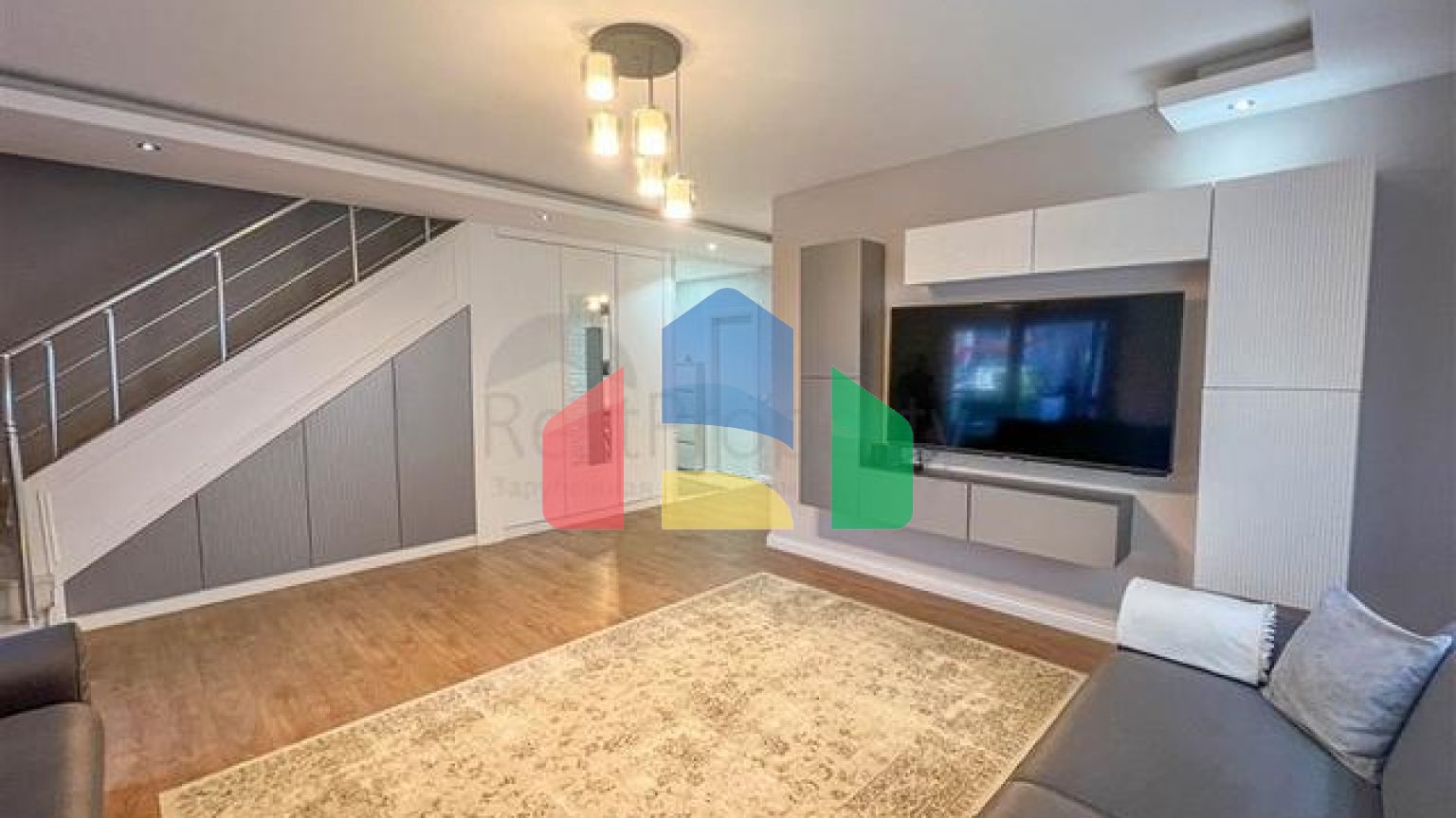 Уютный садовый дуплекс 2+1 для большой семьи