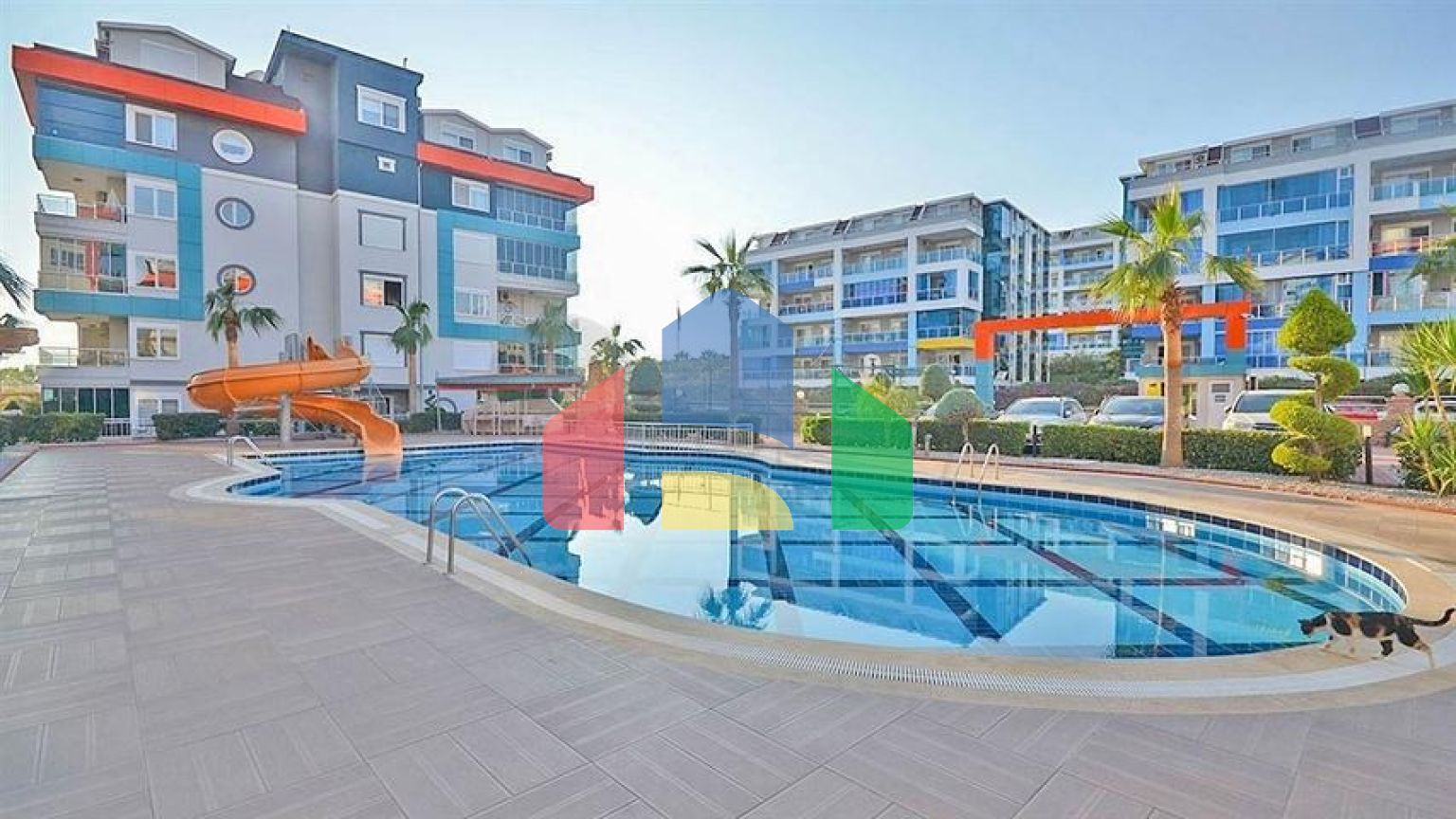 Уютный садовый дуплекс 2+1 для большой семьи