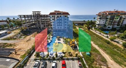 Пентхаус 3+1 с отдельной кухней на первой береговой линии в Кестеле Пентхаус 3+1 с отдельной кухней на первой береговой линии в Кестеле