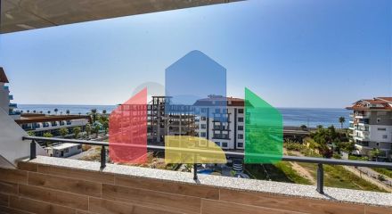 Пентхаус 3+1 с отдельной кухней на первой береговой линии в Кестеле Пентхаус 3+1 с отдельной кухней на первой береговой линии в Кестеле