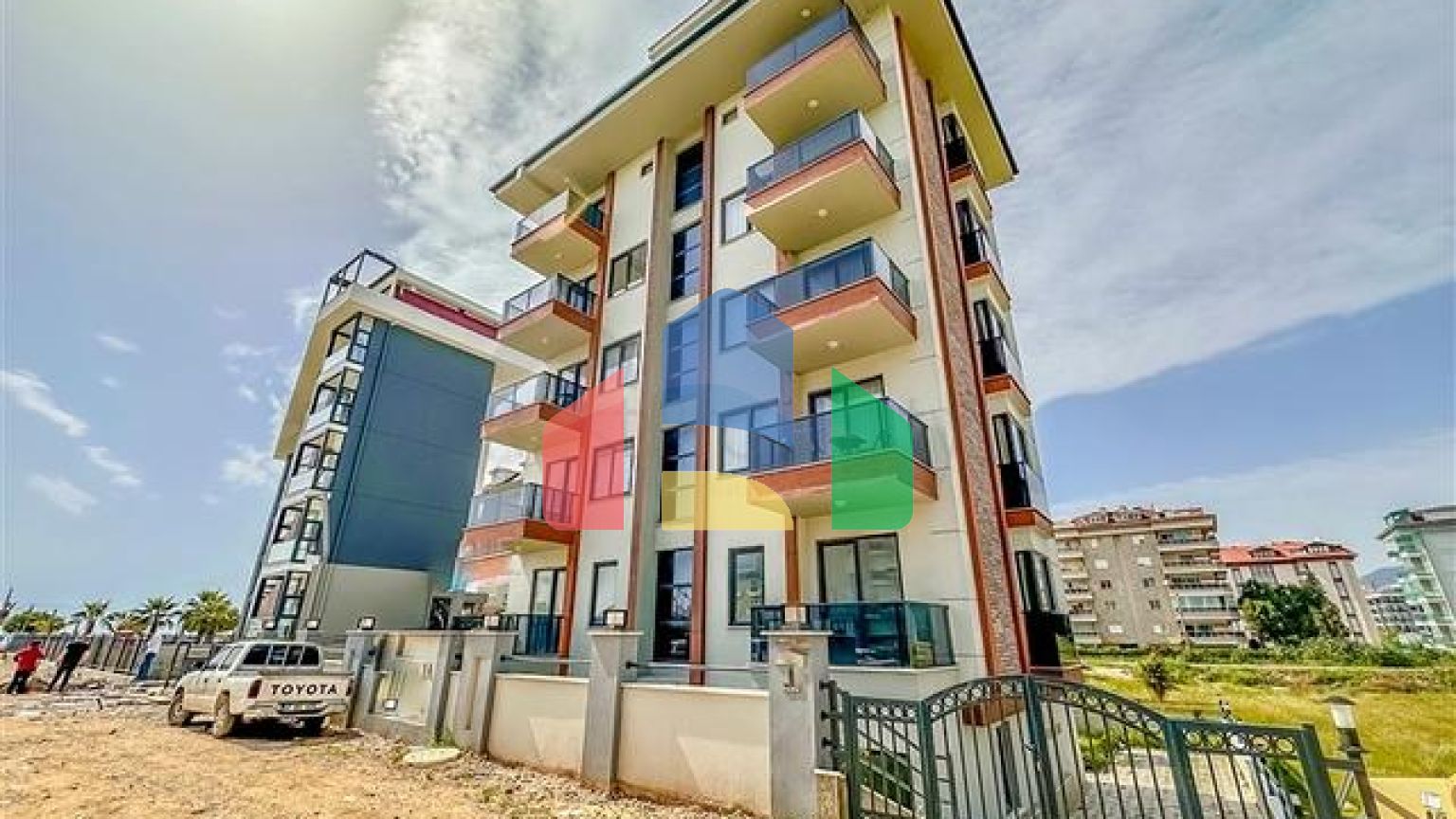 Квартира 2+1 со своим садом в Кестеле