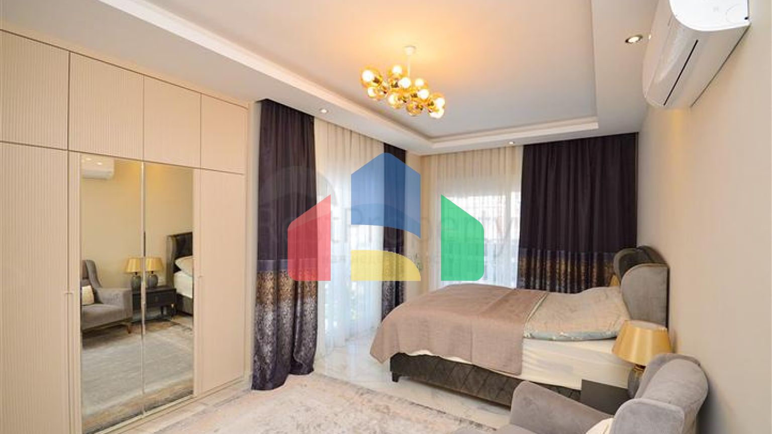 Идеальное жилье 4+1 с превосходной инфраструктурой, в районе Кестель