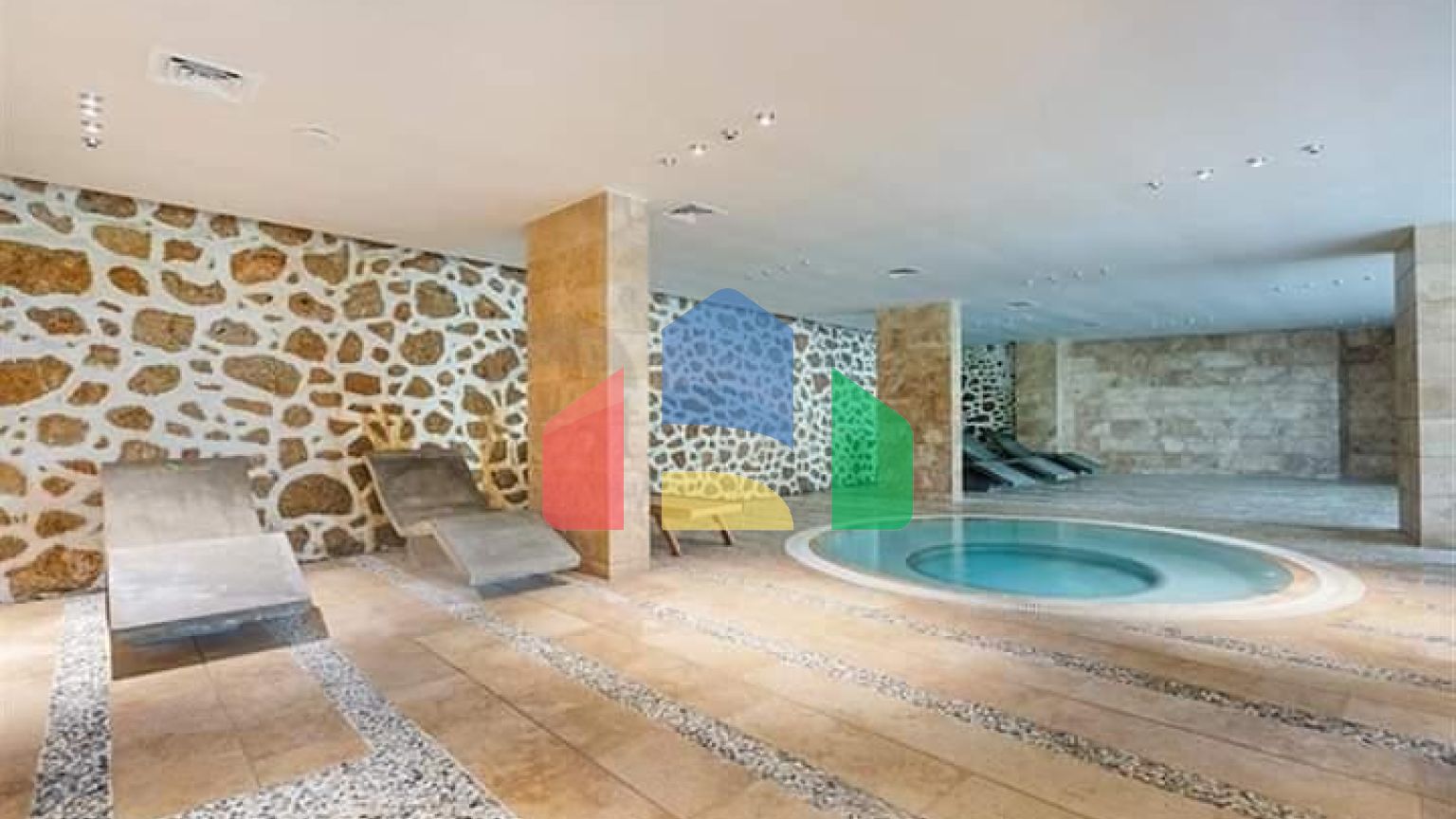 Просторная двухкомнатная квартира в жилом комплексе с развитой инфраструктурой в Кестеле