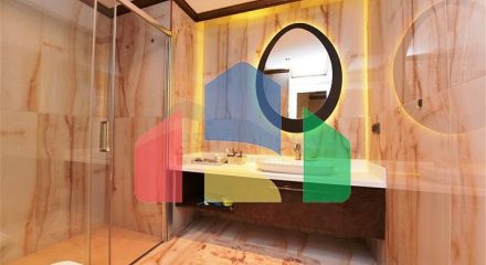 One-bedroom apartment in a complex on the first line in Kestel district