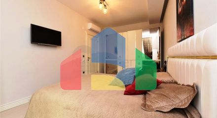 One-bedroom apartment in a complex on the first line in Kestel district
