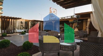 Двокімнатна квартира в комплексі на першій лінії в районі Кестель