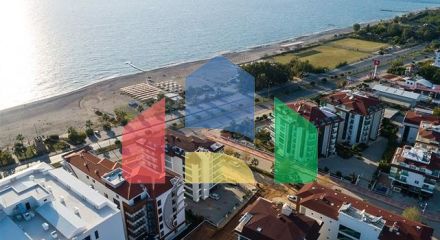 Двокімнатна квартира в комплексі на першій лінії в районі Кестель