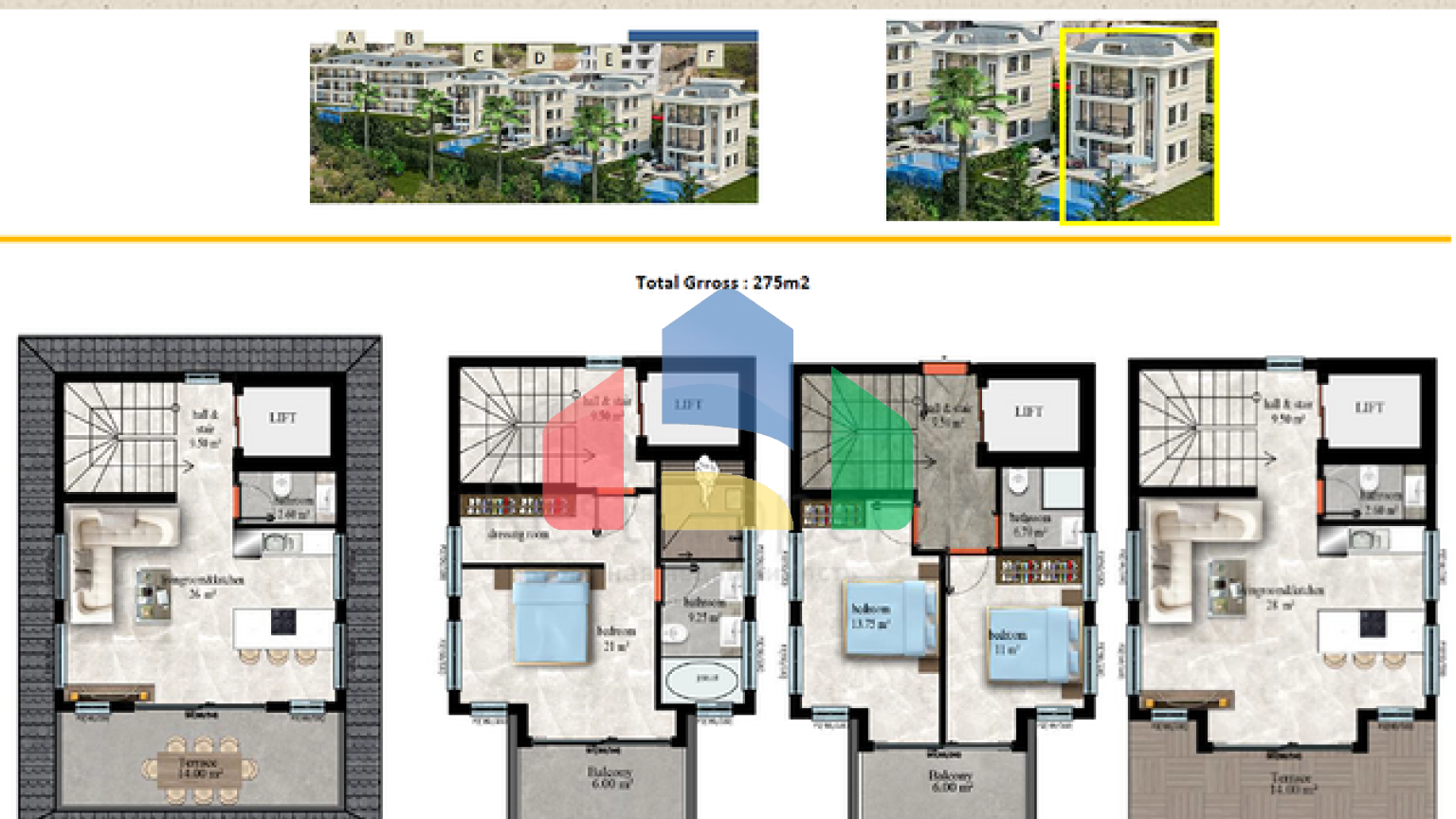 Розкішний інвестиційний проект в районі Кестель
