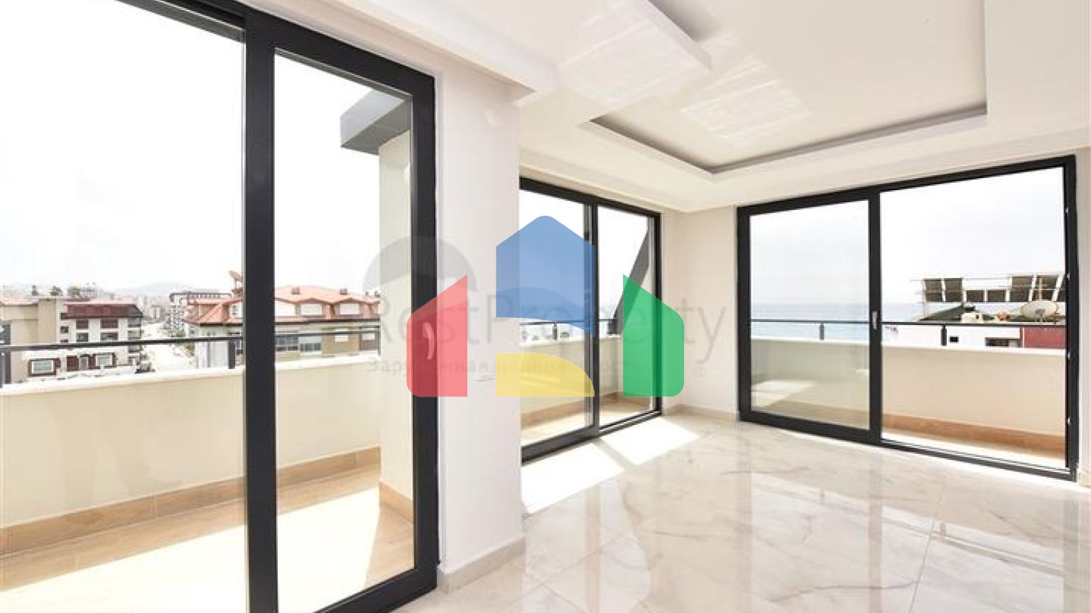 Продается пентхаус 2+1 с видом на море в районе Кестель