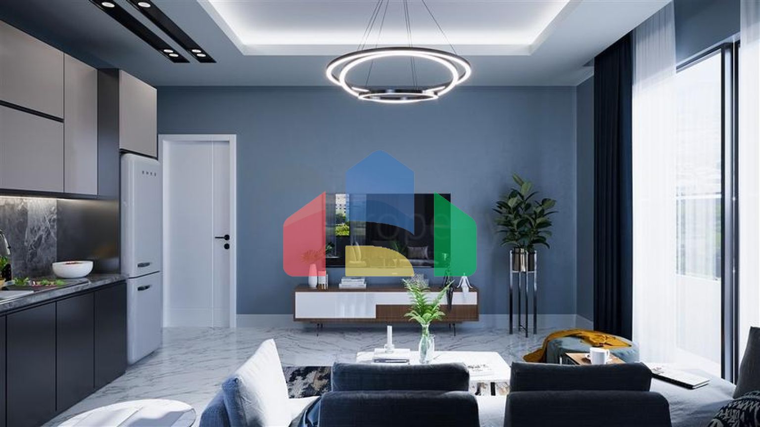 Новый жилой комплекс в 400 м от моря в районе Кестель