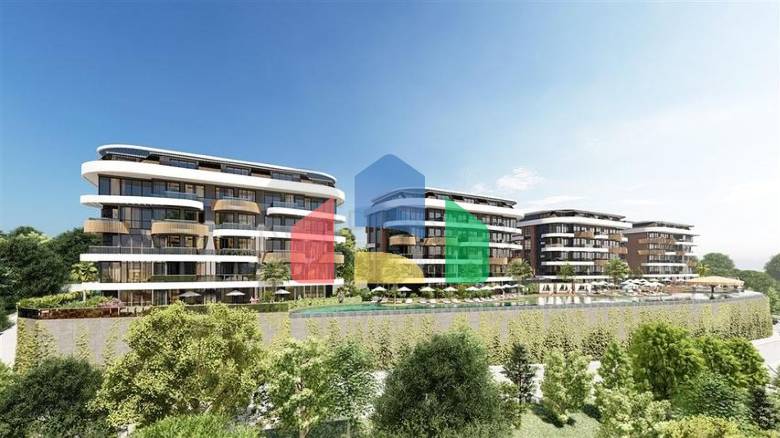 Новий комплекс класу люкс в районі Кестель