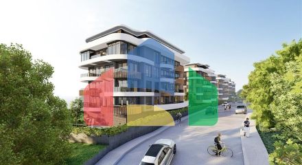 Новий комплекс класу люкс в районі Кестель Новий комплекс класу люкс в районі Кестель