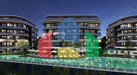 Новий комплекс класу люкс в районі Кестель Новий комплекс класу люкс в районі Кестель