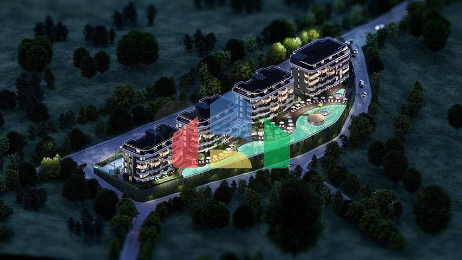 Новий комплекс класу люкс в районі Кестель