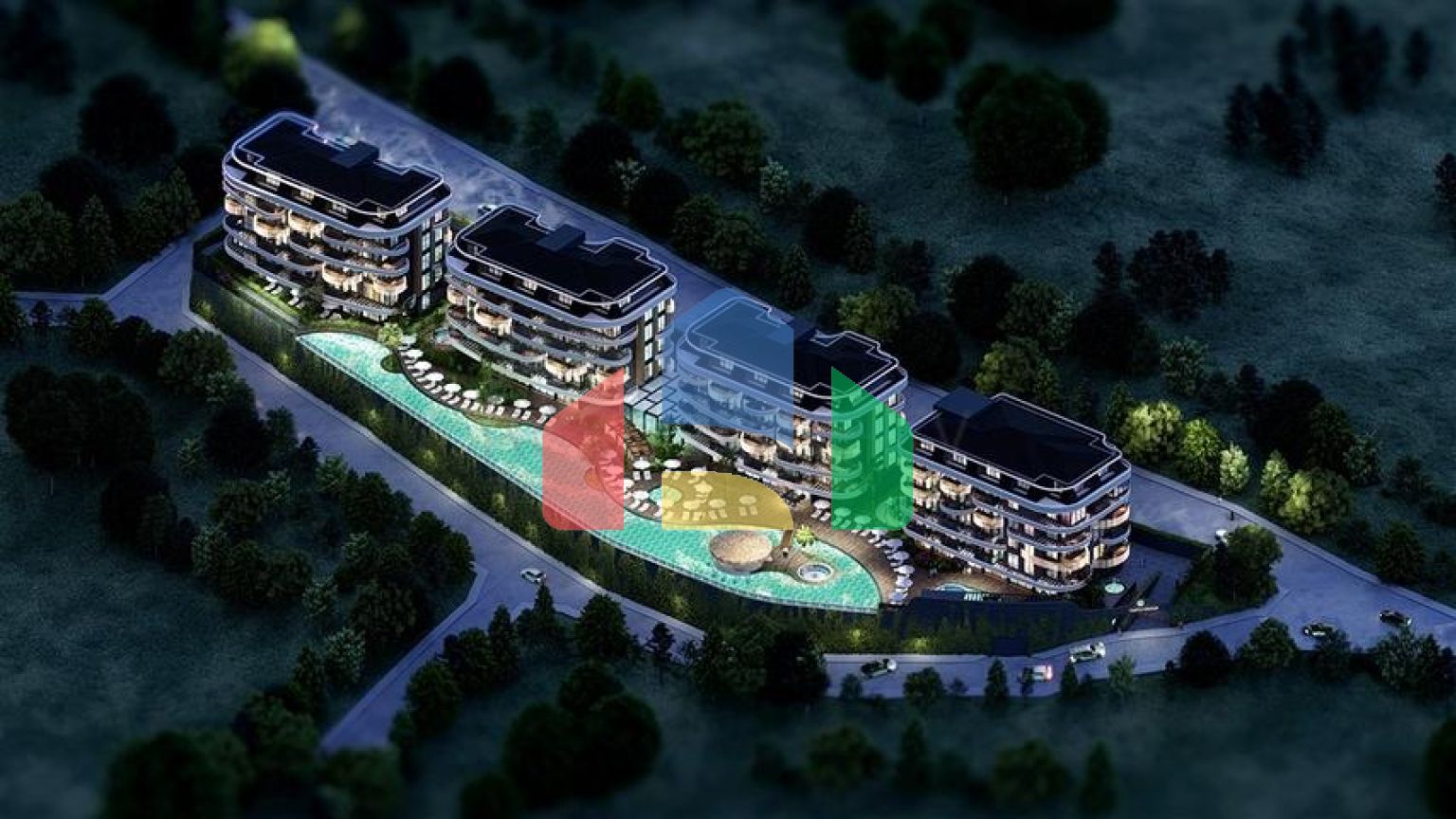 Новий комплекс класу люкс в районі Кестель