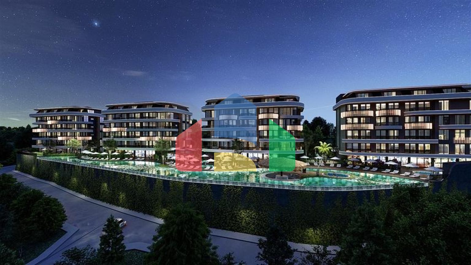 Новий комплекс класу люкс в районі Кестель