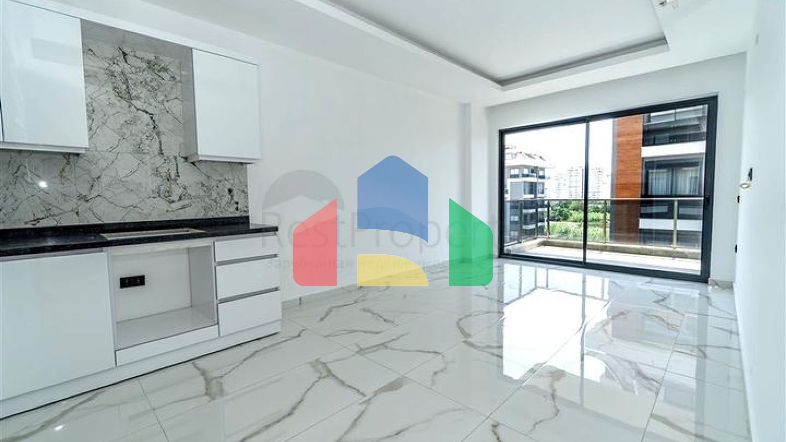 Современная квартира 1+1 в уютной жилой застройке