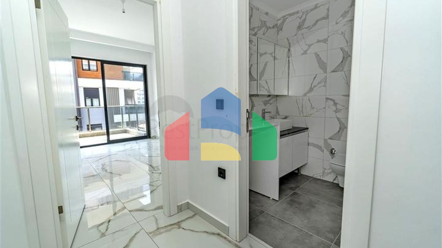 Современная квартира 1+1 в уютной жилой застройке