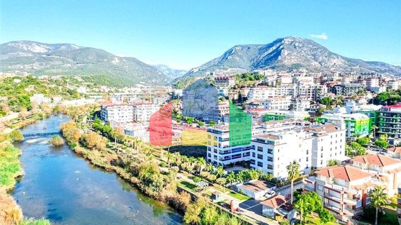 Уютная квартира 1+1 в районе Кестель рядом с морем