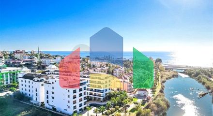 Уютная квартира 1+1 в районе Кестель рядом с морем