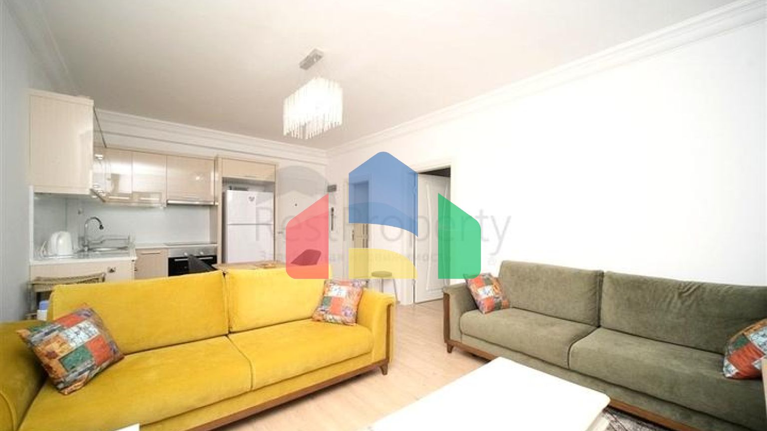 Уютная квартира 1+1 в районе Кестель рядом с морем