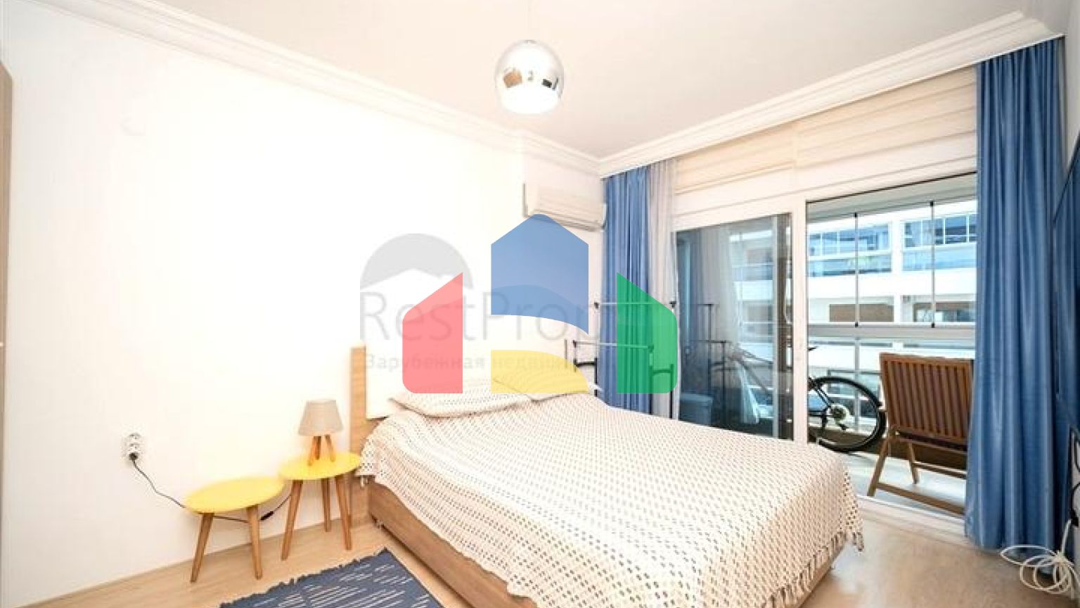 Уютная квартира 1+1 в районе Кестель рядом с морем