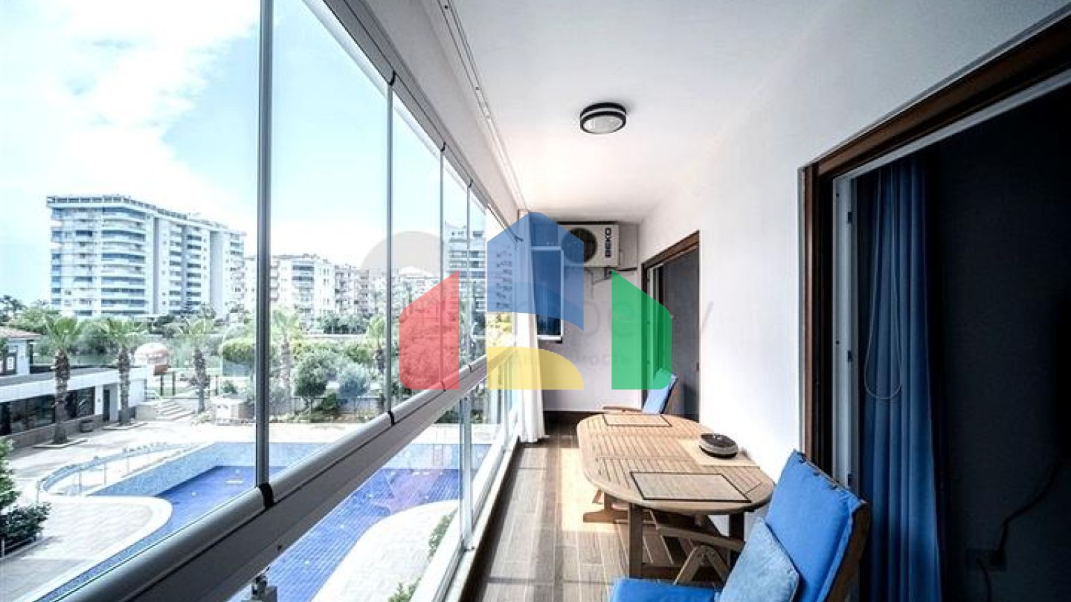 Уютная квартира 1+1 в районе Кестель рядом с морем