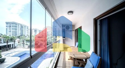 Уютная квартира 1+1 в районе Кестель рядом с морем