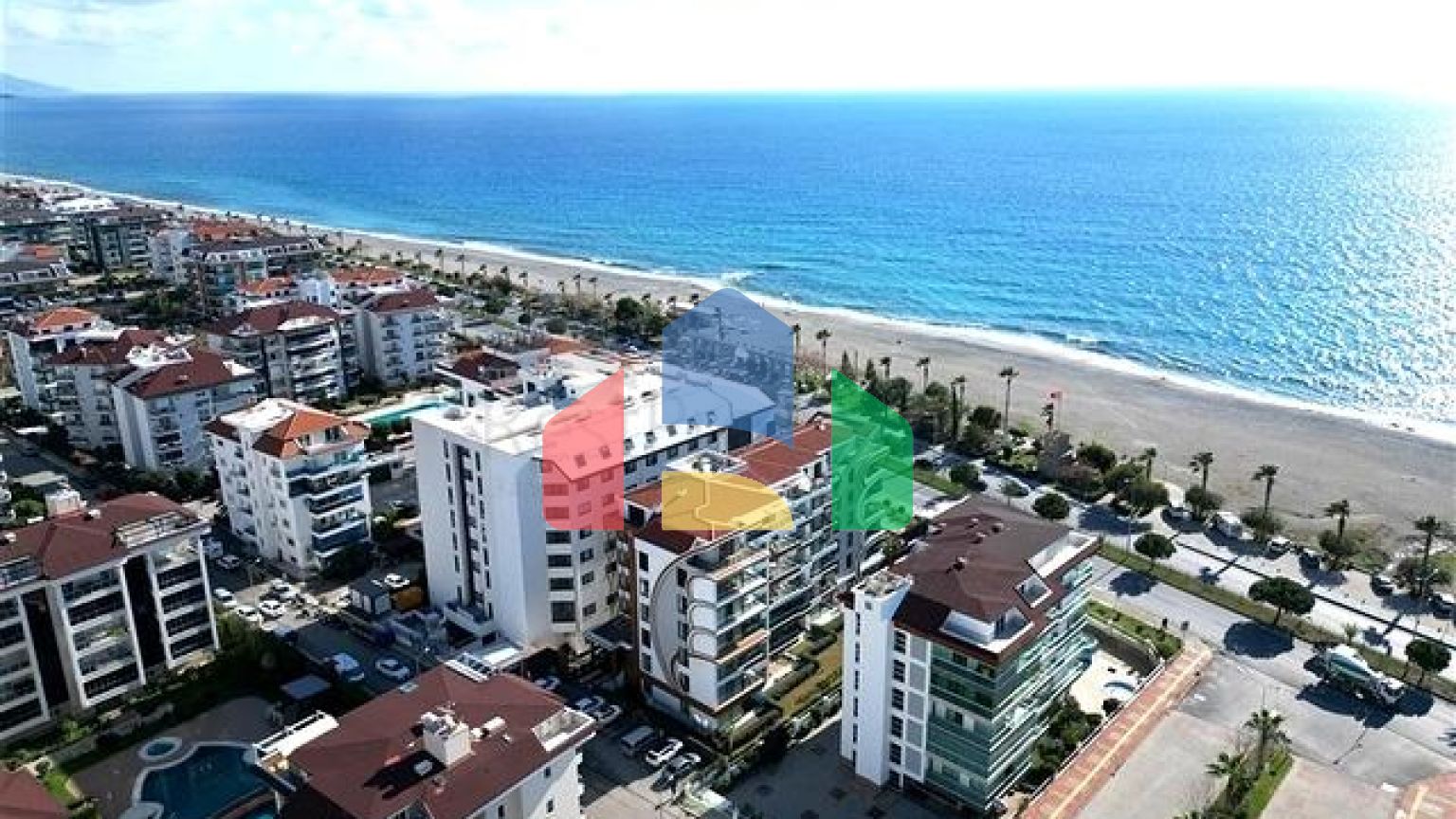 Квартира 1+1 с инфраструктурой комплекса в районе Кестель