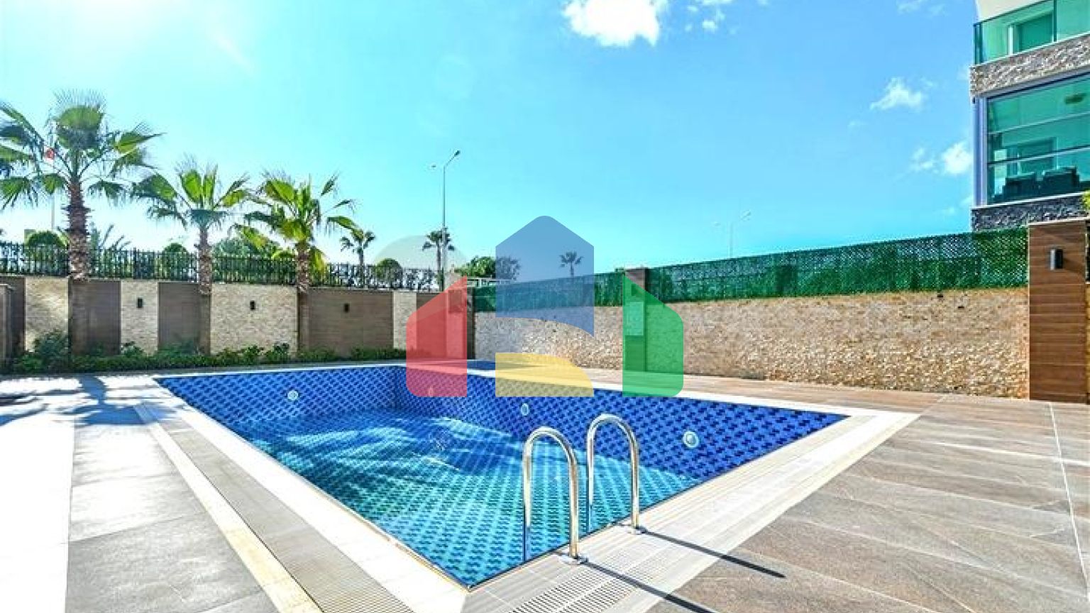 Квартира 1+1 с инфраструктурой комплекса в районе Кестель