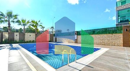 Квартира 1+1 с инфраструктурой комплекса в районе Кестель