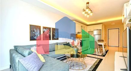 Квартира 1+1 с инфраструктурой комплекса в районе Кестель